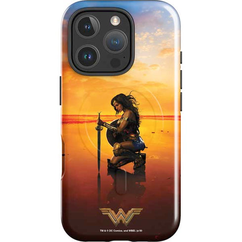 DC Comics Wonder Woman Character Movie Poster iPhone 16 Pro Magsafe Impact Case